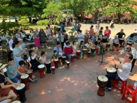 Drum circle thành cổ Điện Hải